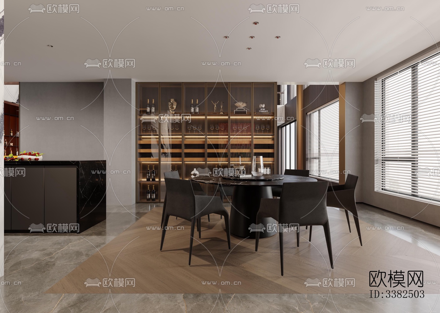 现代别墅效果图下载（渲染图6）