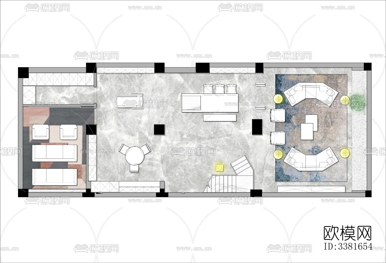 现代别墅效果图下载（渲染图18）