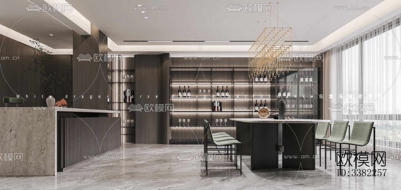 现代别墅效果图下载（渲染图5）