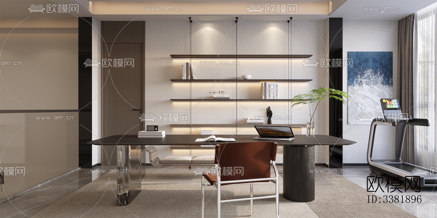 现代别墅效果图下载（渲染图7）