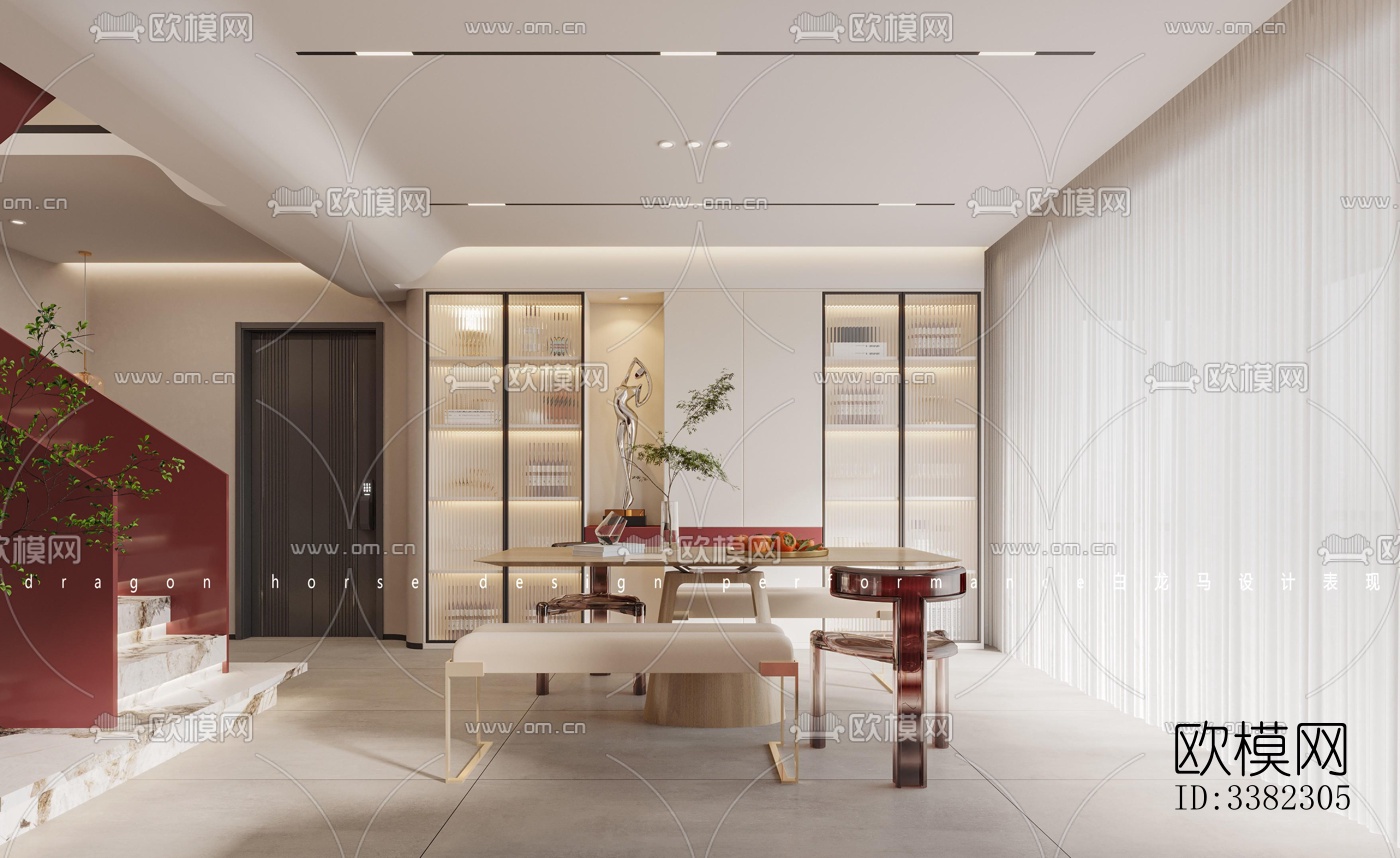 现代别墅效果图下载（渲染图6）