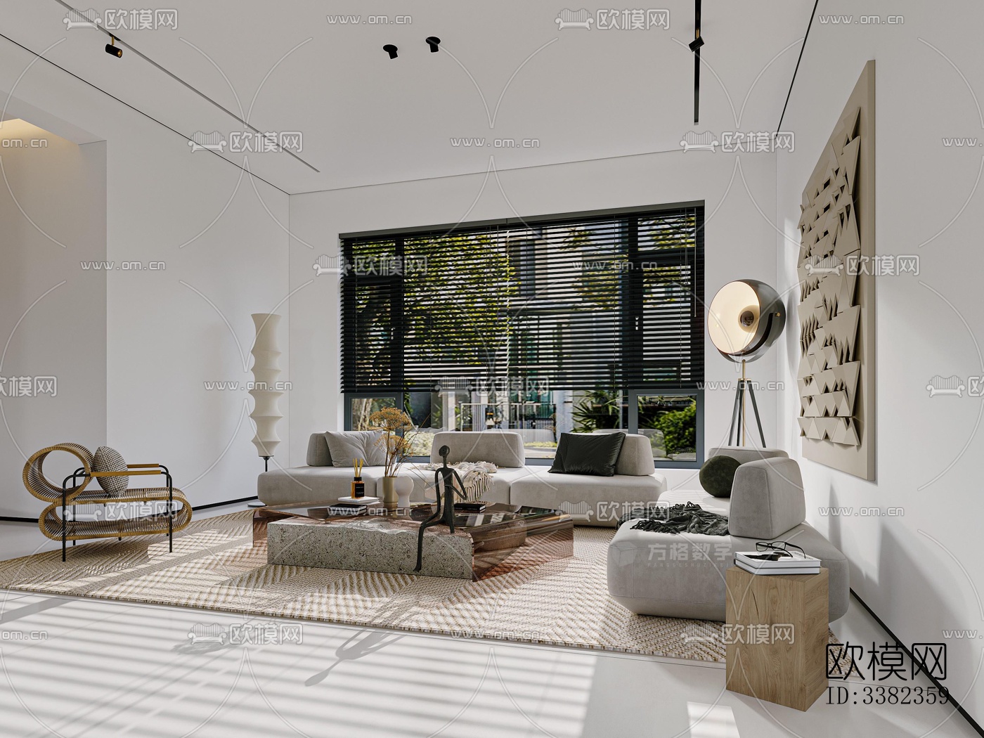 现代别墅效果图下载（渲染图5）