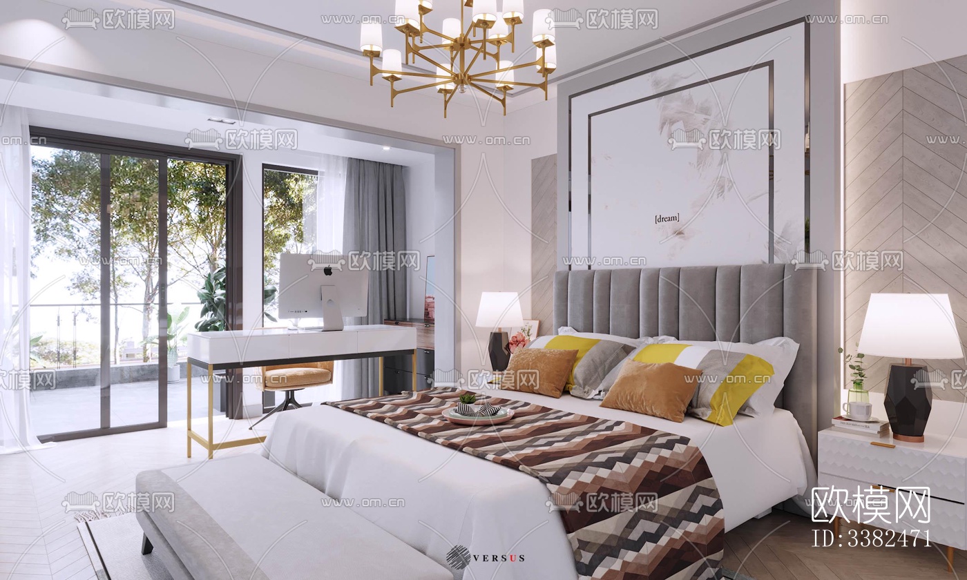 现代别墅效果图下载（渲染图4）