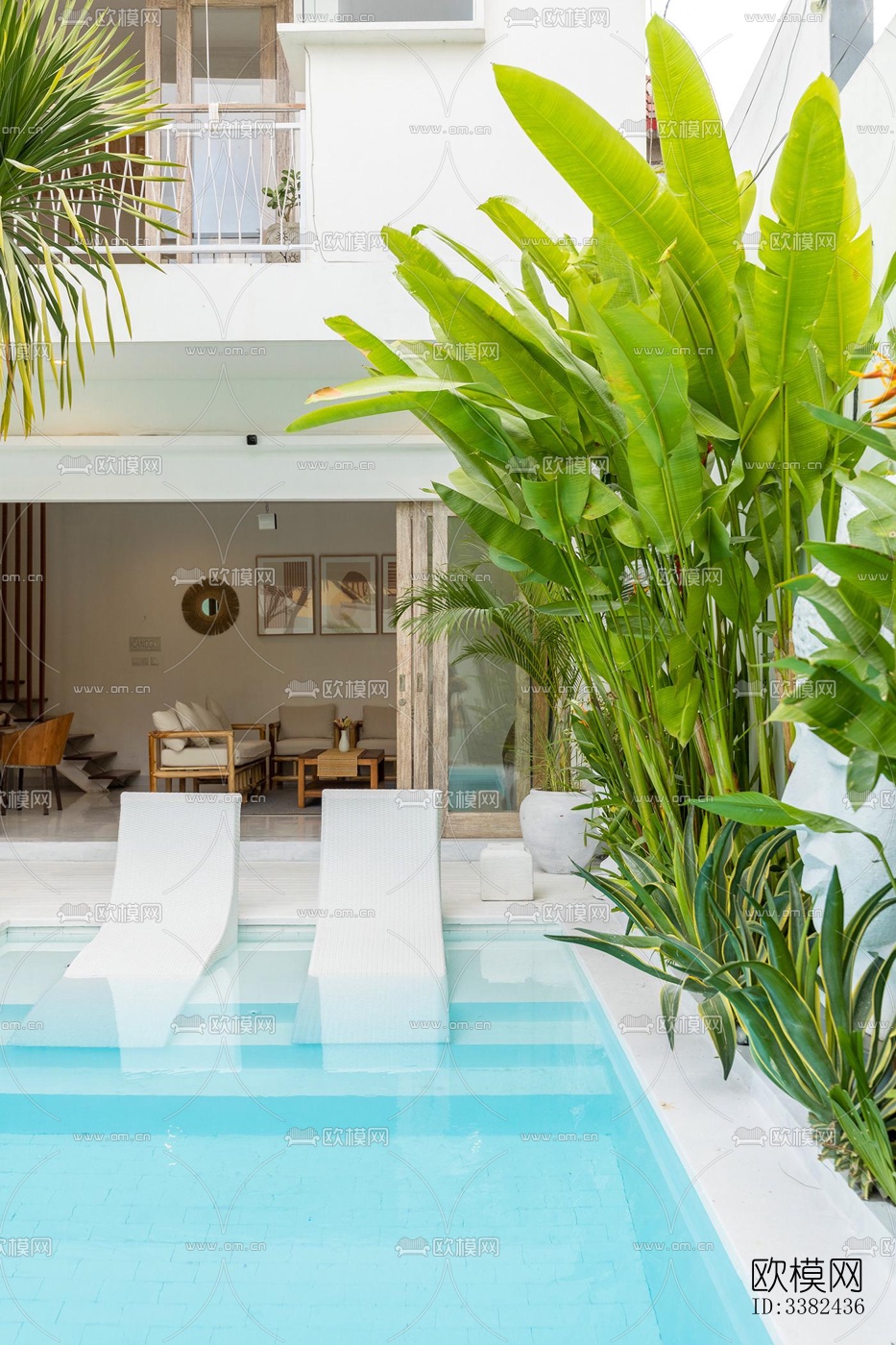 现代别墅效果图下载（渲染图3）