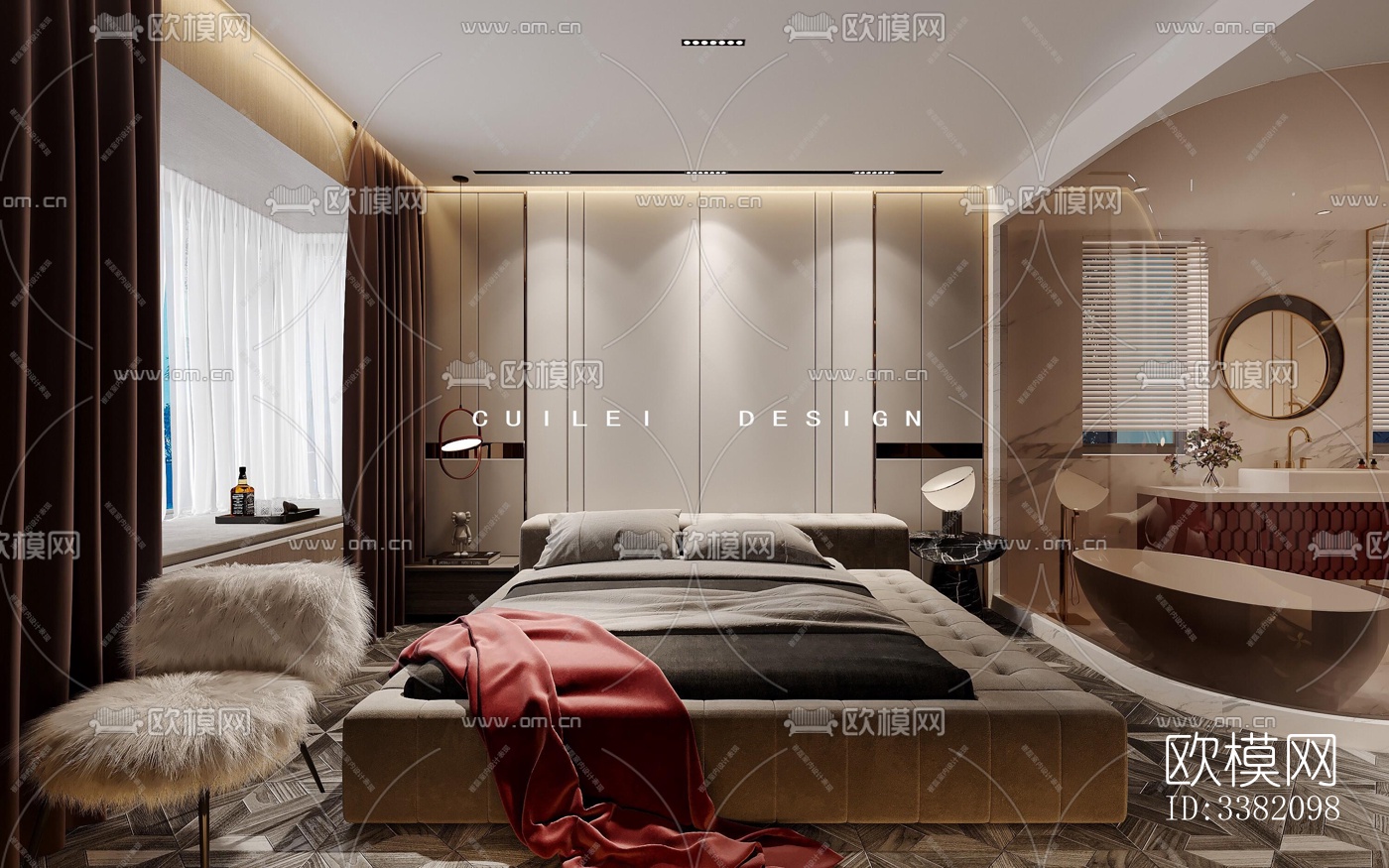 现代别墅效果图下载（渲染图2）