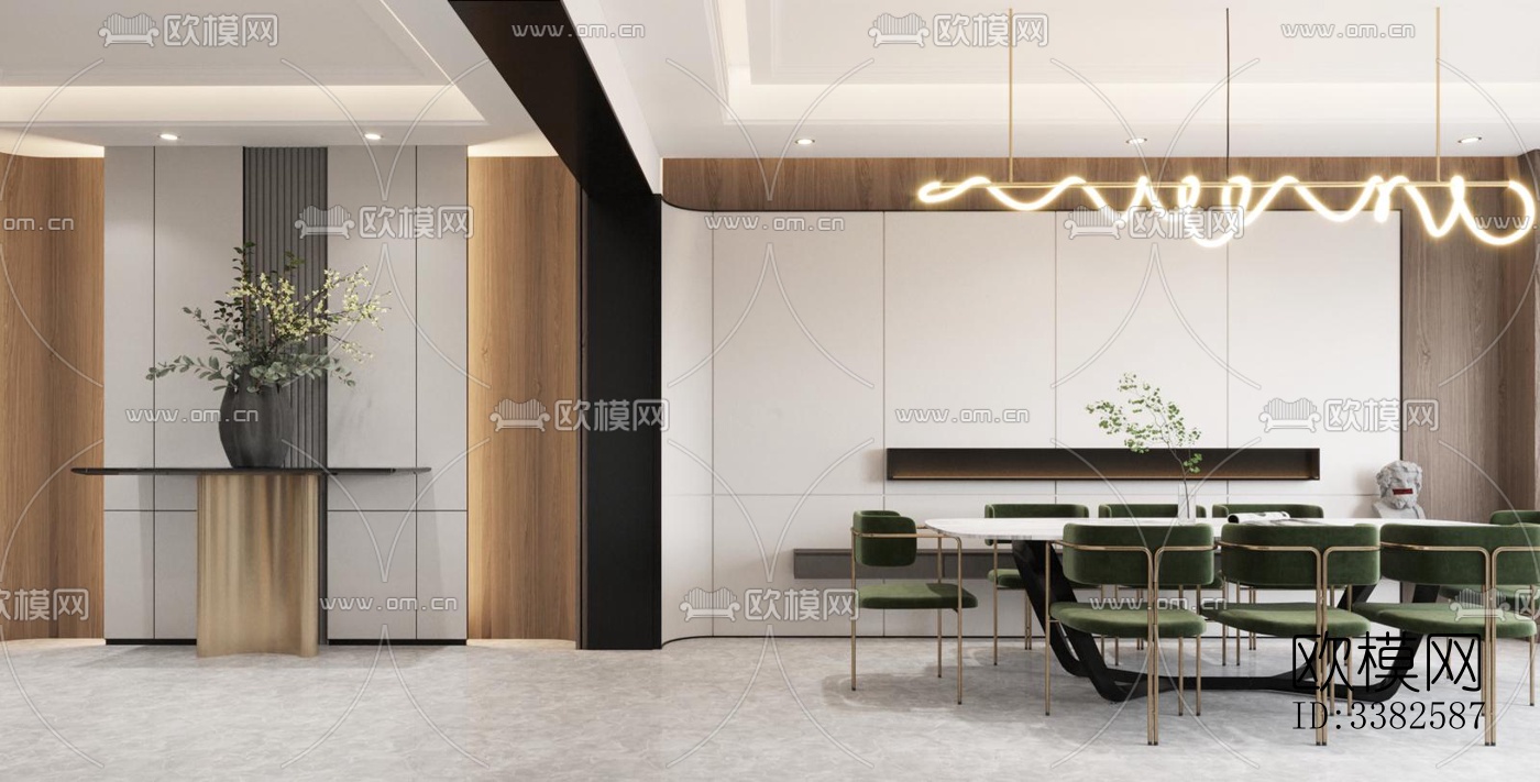 现代别墅效果图下载（渲染图7）