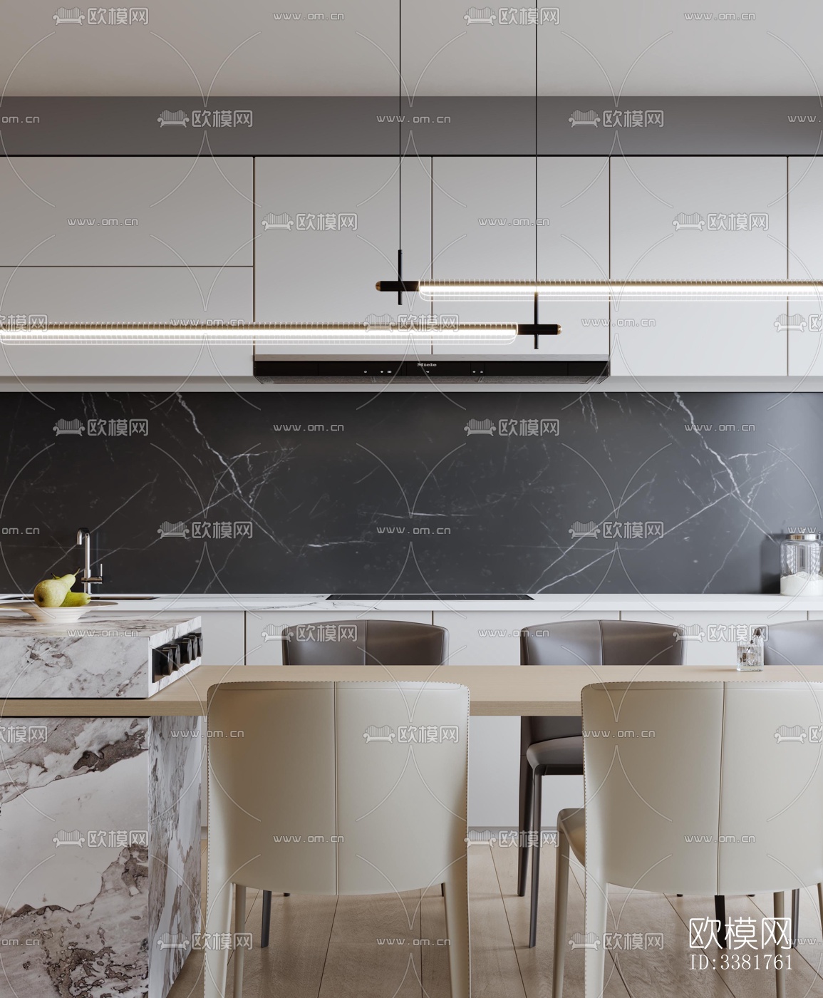 现代别墅效果图下载（渲染图4）