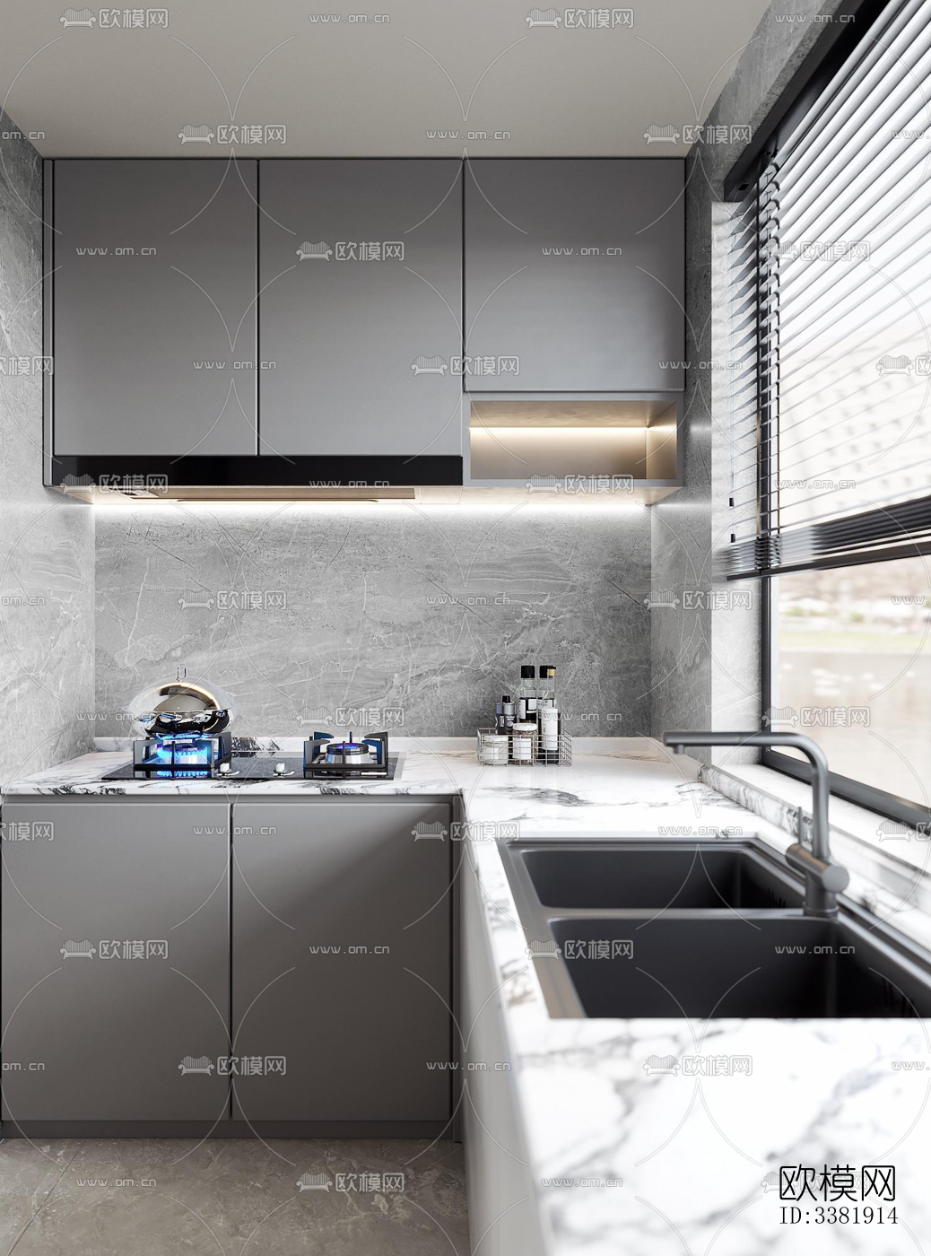 现代别墅效果图下载（渲染图11）