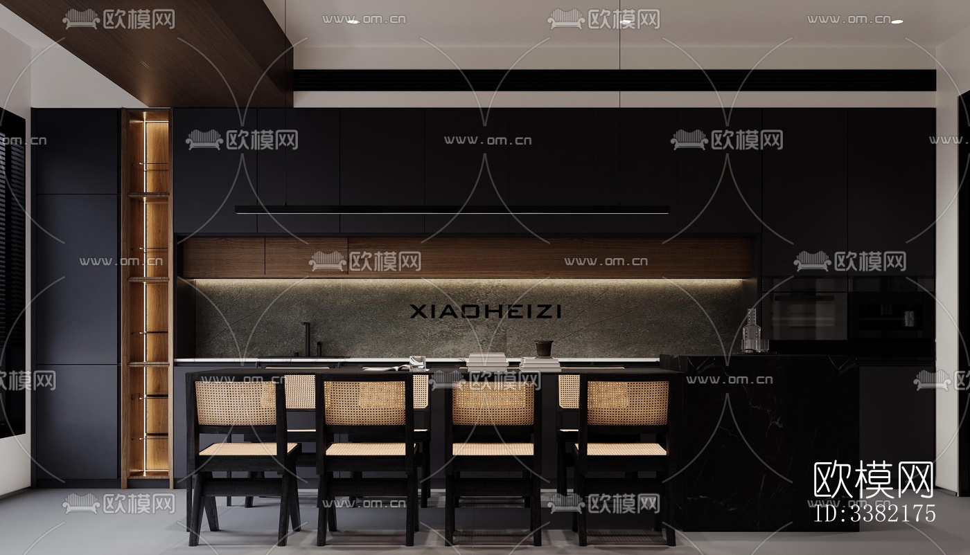 现代别墅效果图下载（渲染图12）