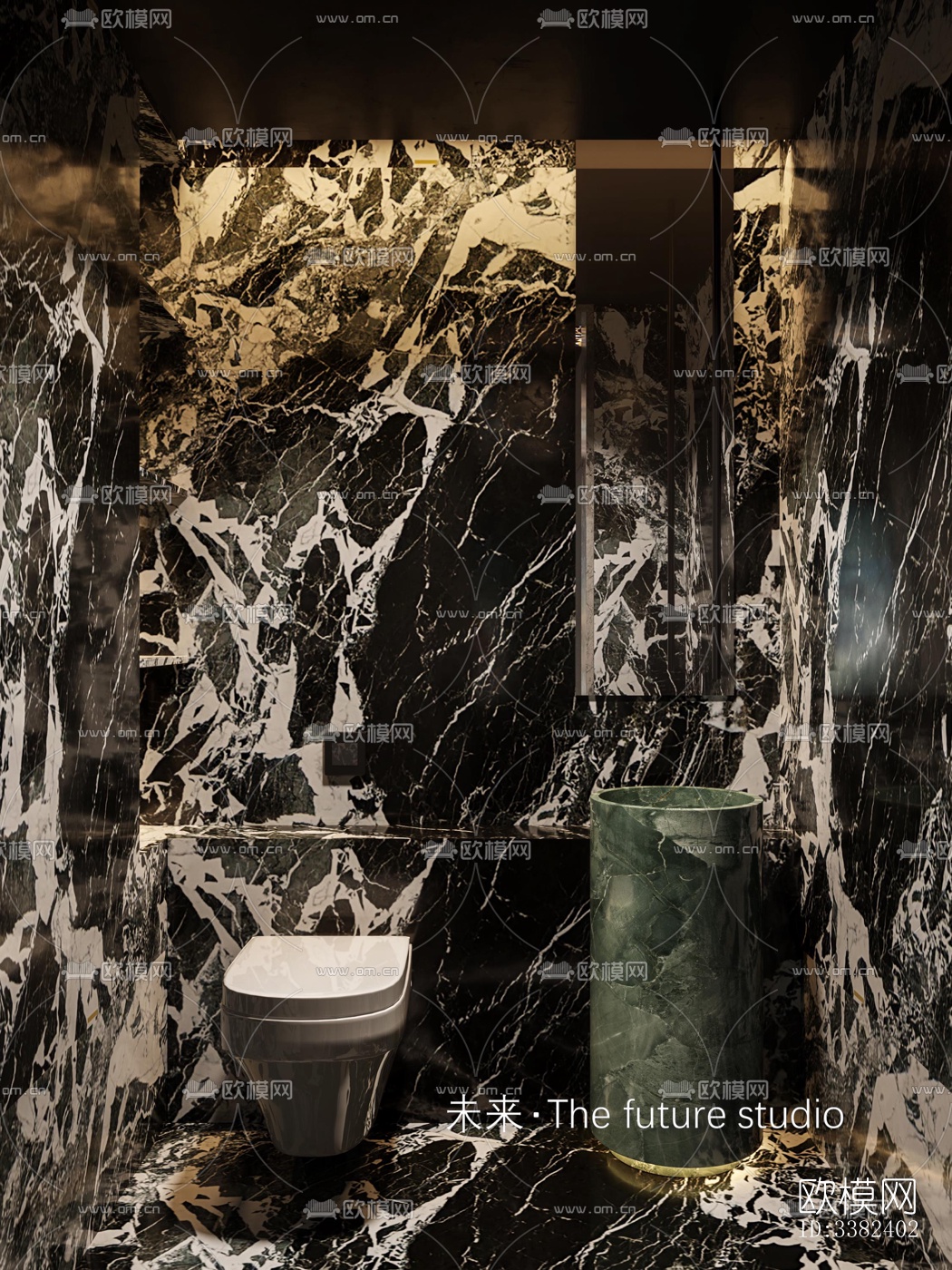 现代别墅效果图下载（渲染图7）