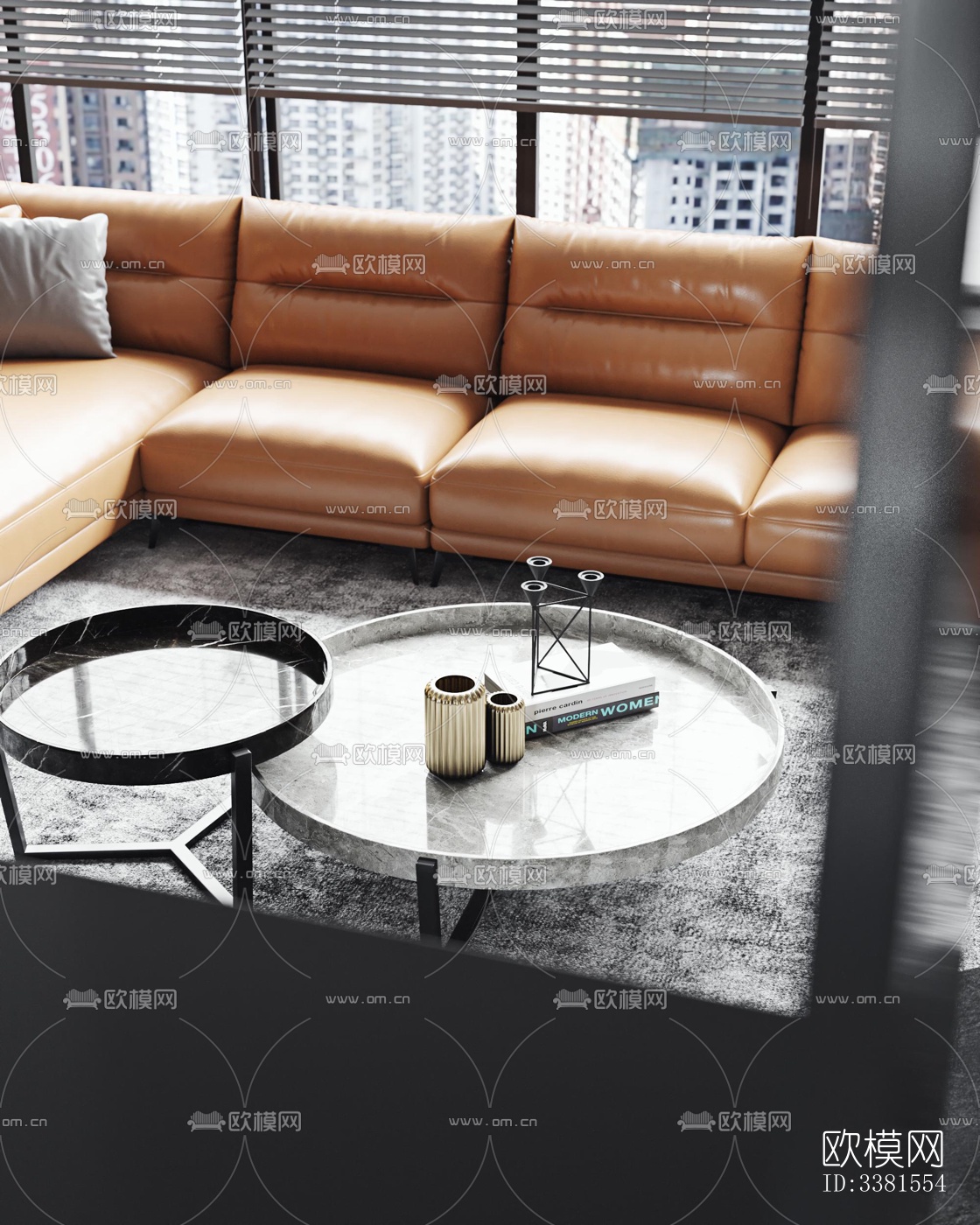 现代别墅效果图下载（渲染图3）