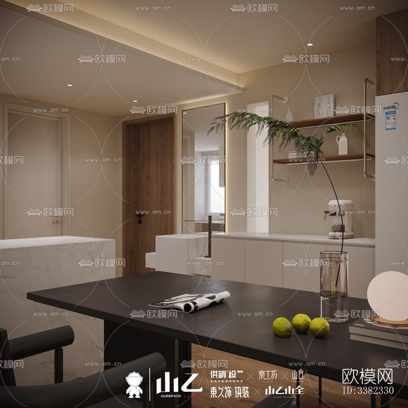 現(xiàn)代別墅效果圖下載(渲染圖4)