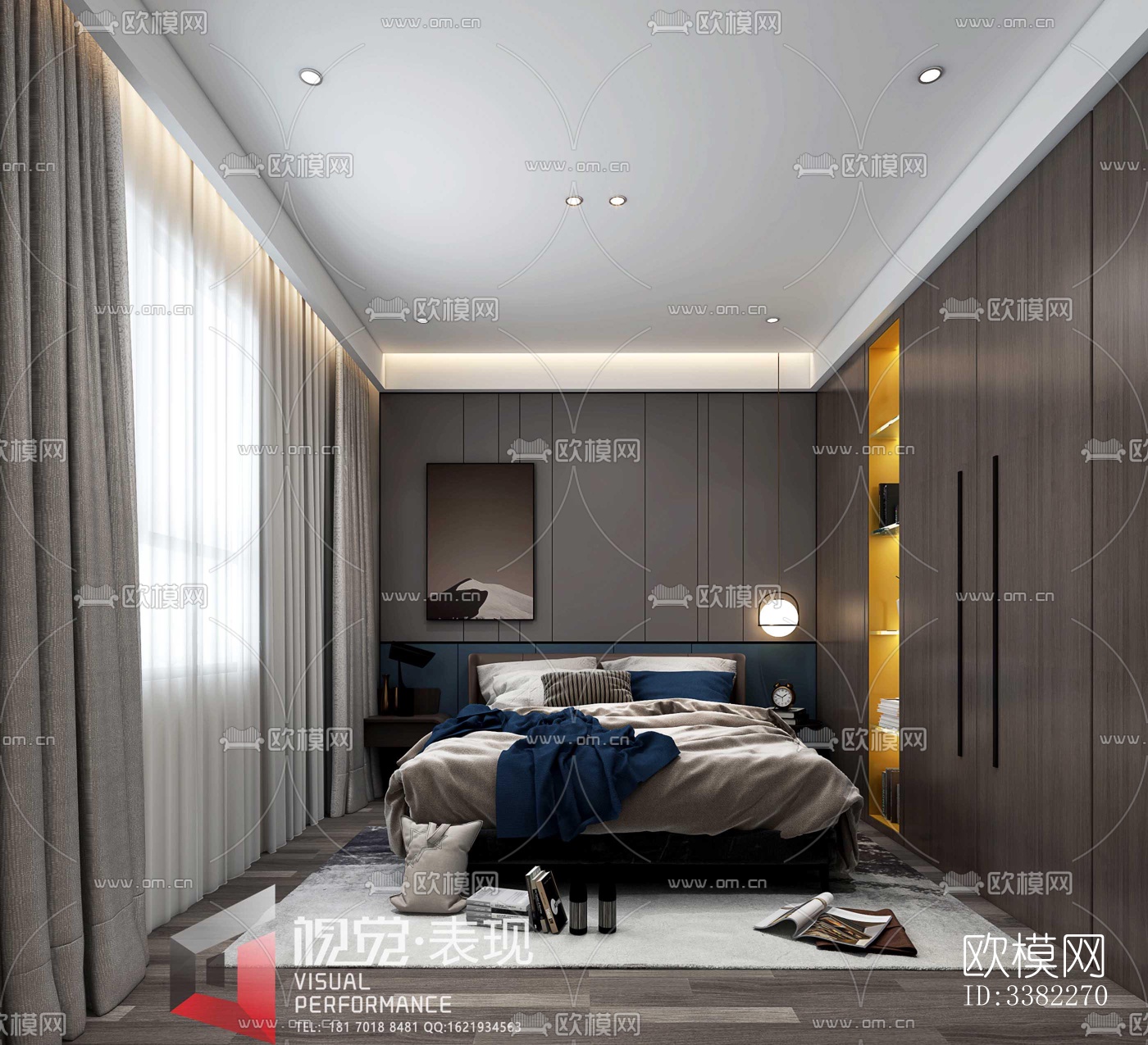 现代别墅效果图下载（渲染图8）