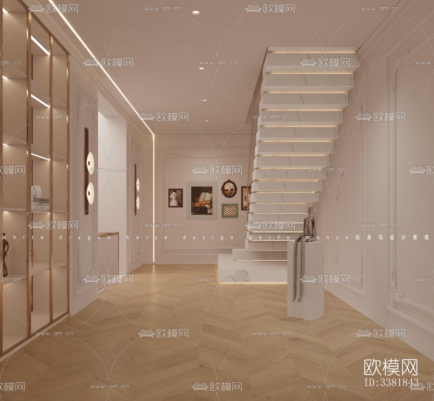 现代别墅效果图下载（渲染图10）