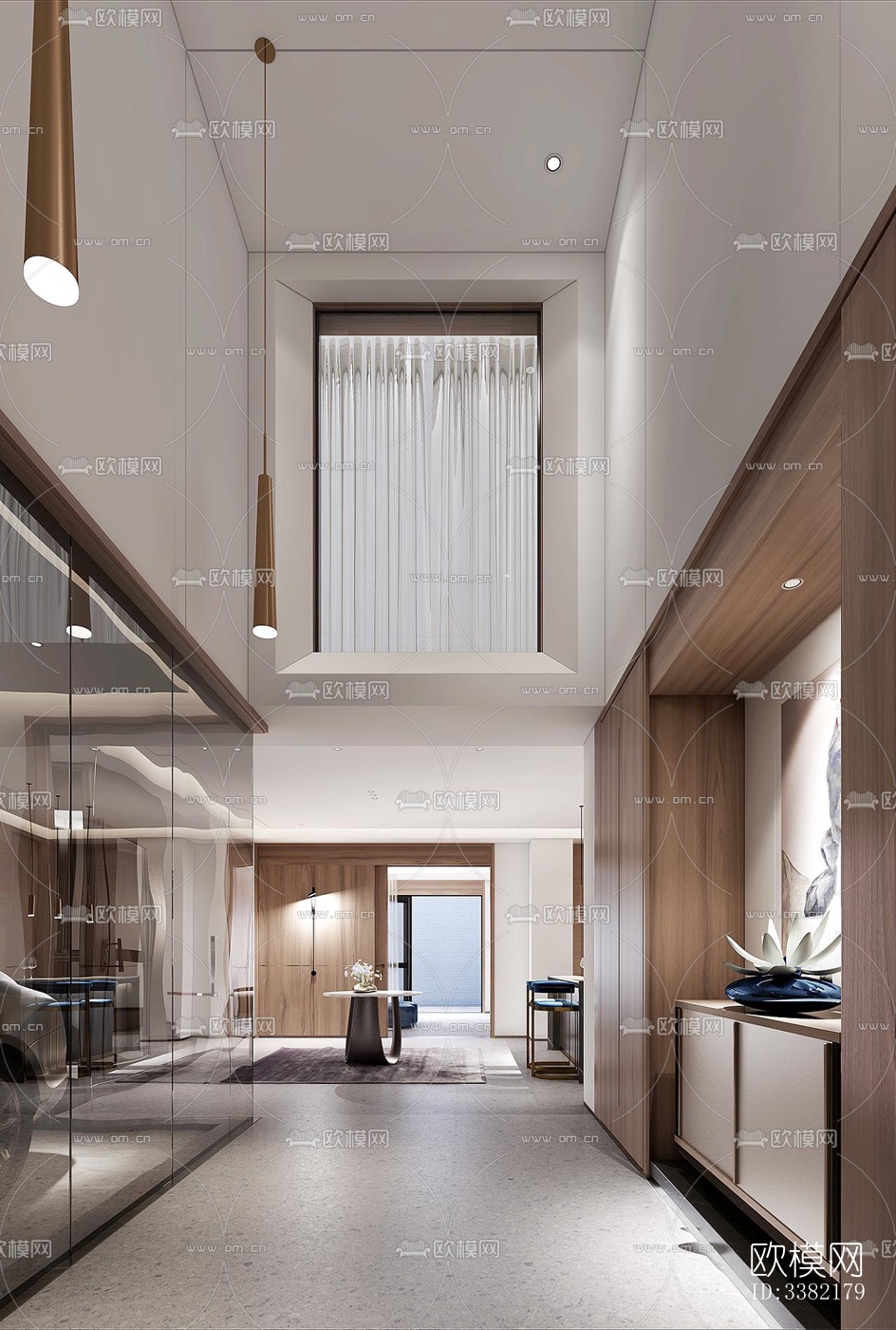 现代别墅效果图下载（渲染图9）