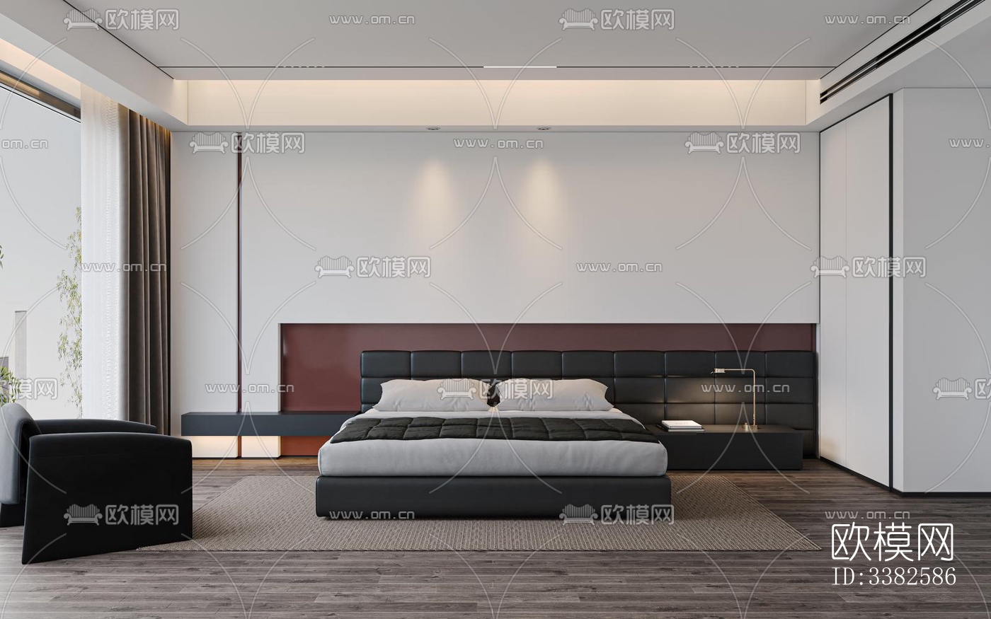 现代别墅效果图下载（渲染图2）