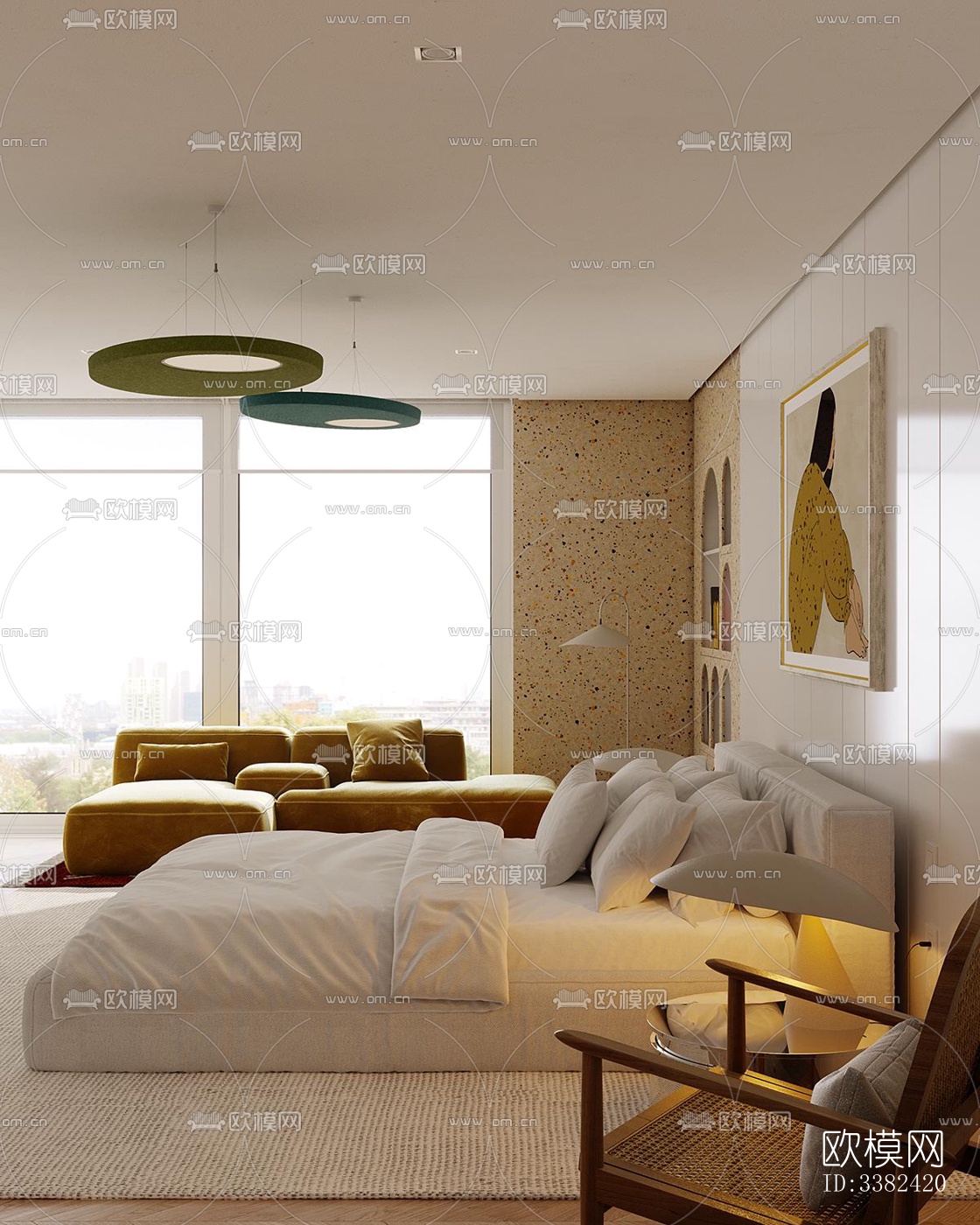 现代别墅效果图下载（渲染图7）