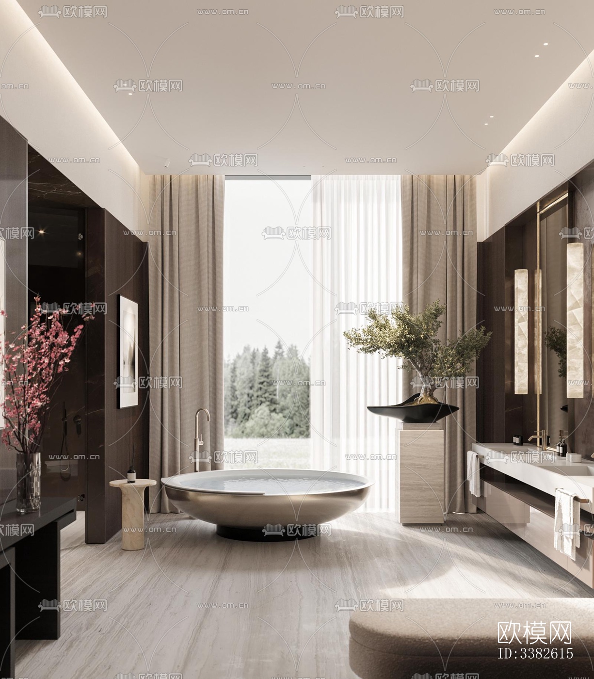 现代别墅效果图下载（渲染图10）