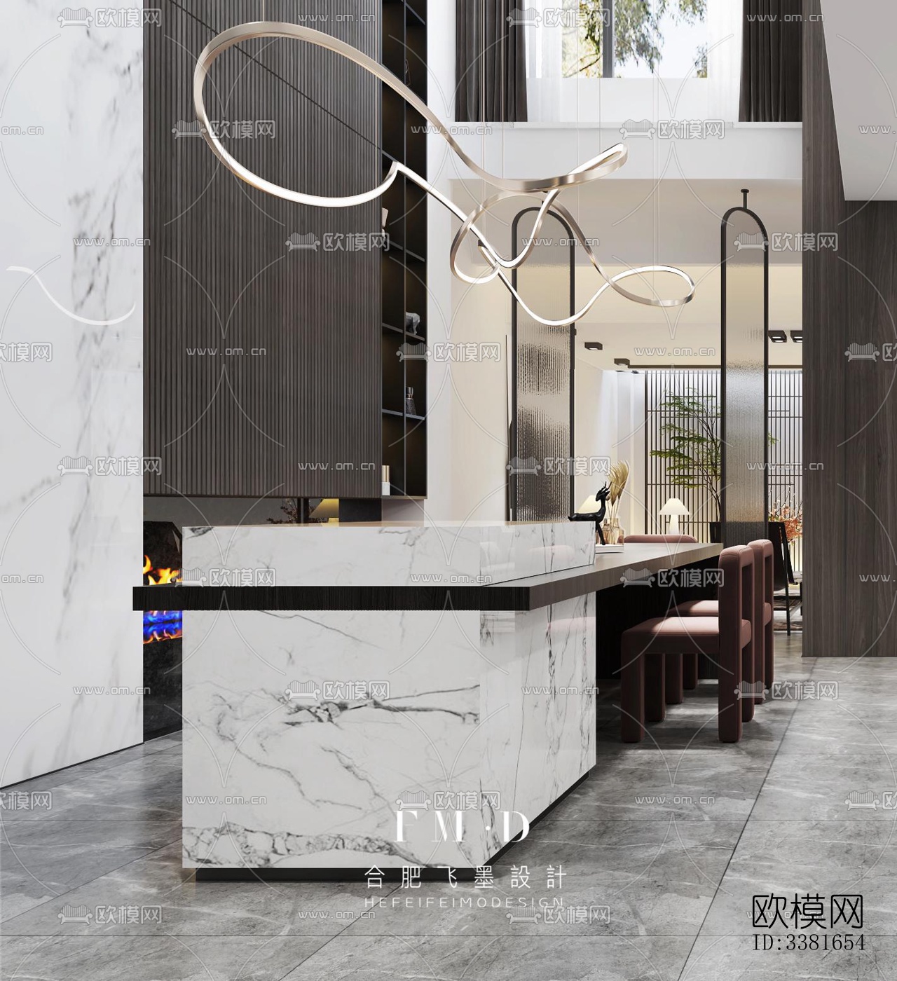 现代别墅效果图下载（渲染图4）