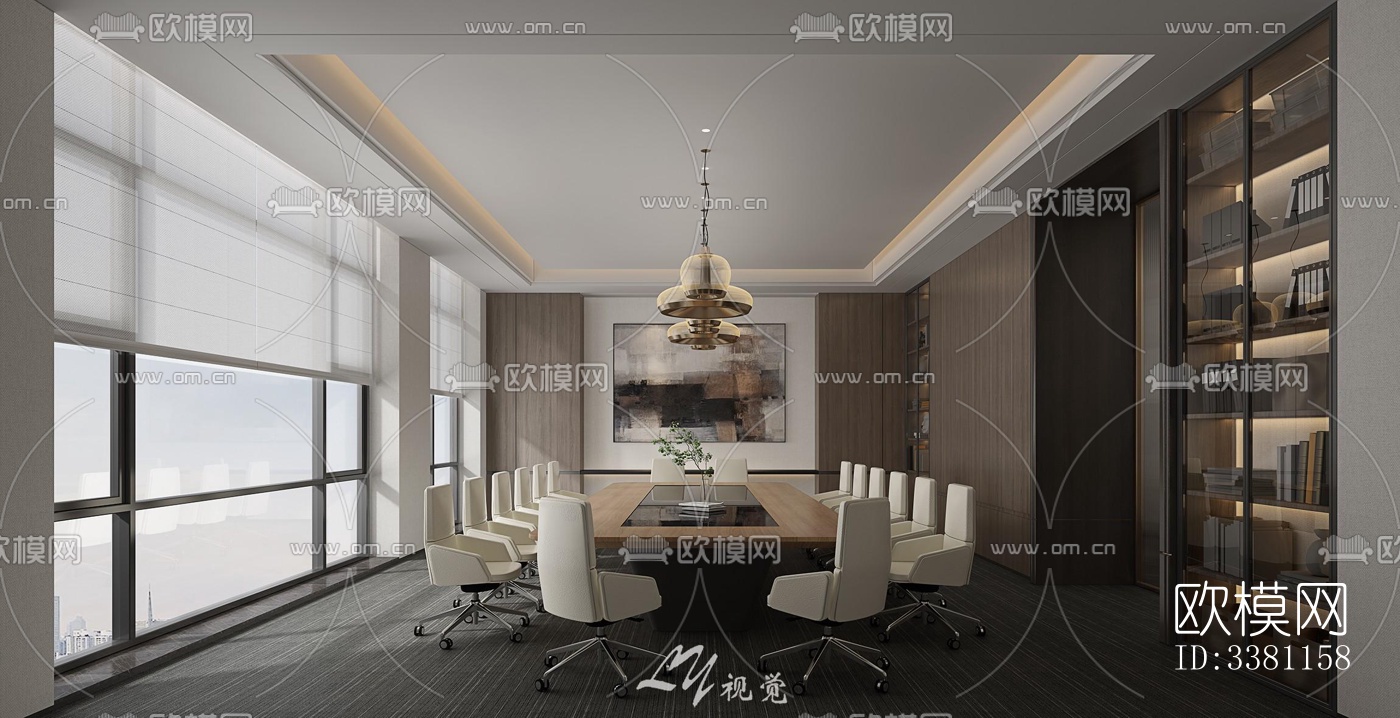 现代别墅效果图下载（渲染图3）