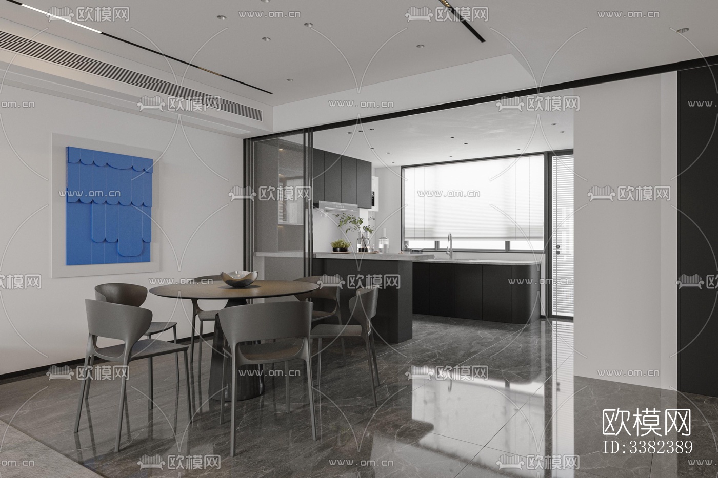 现代别墅效果图下载（渲染图16）