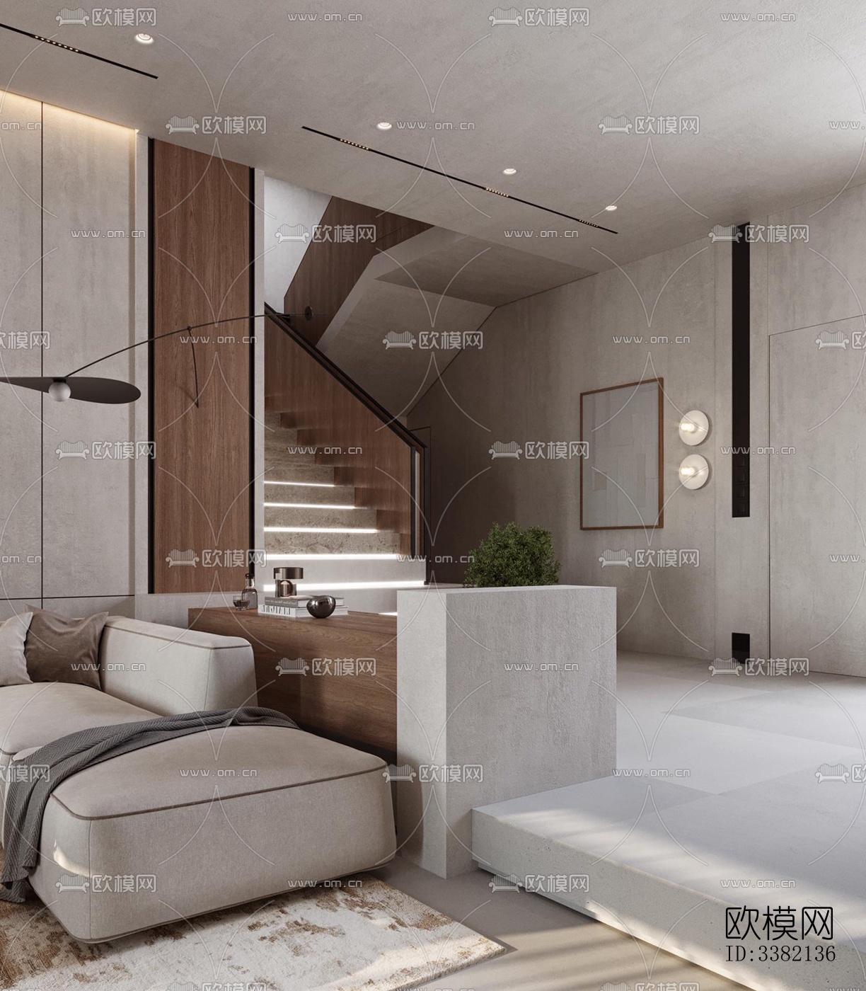 现代别墅效果图下载（渲染图19）