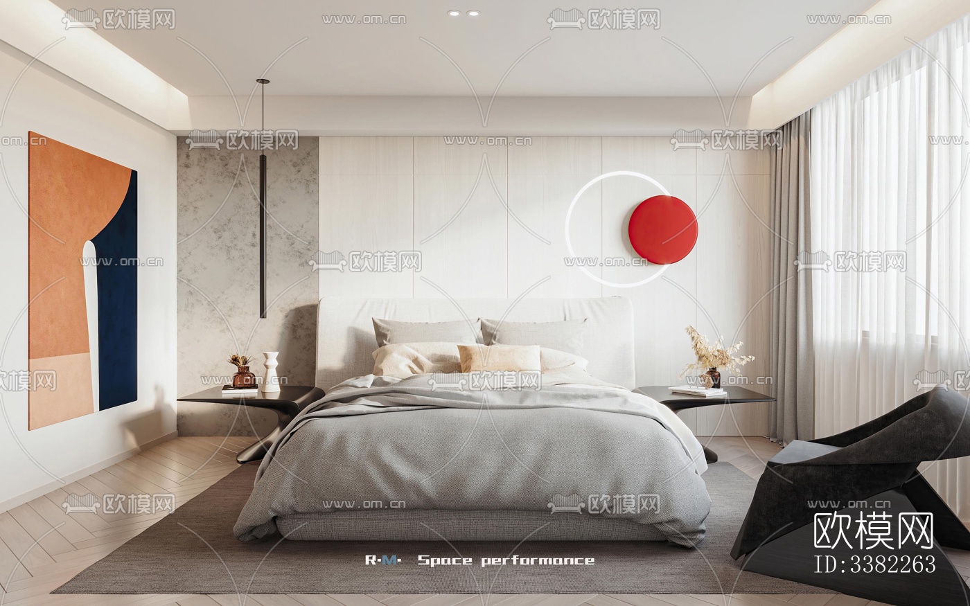 现代别墅效果图下载（渲染图9）