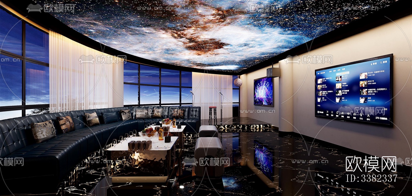 现代别墅效果图下载（渲染图6）