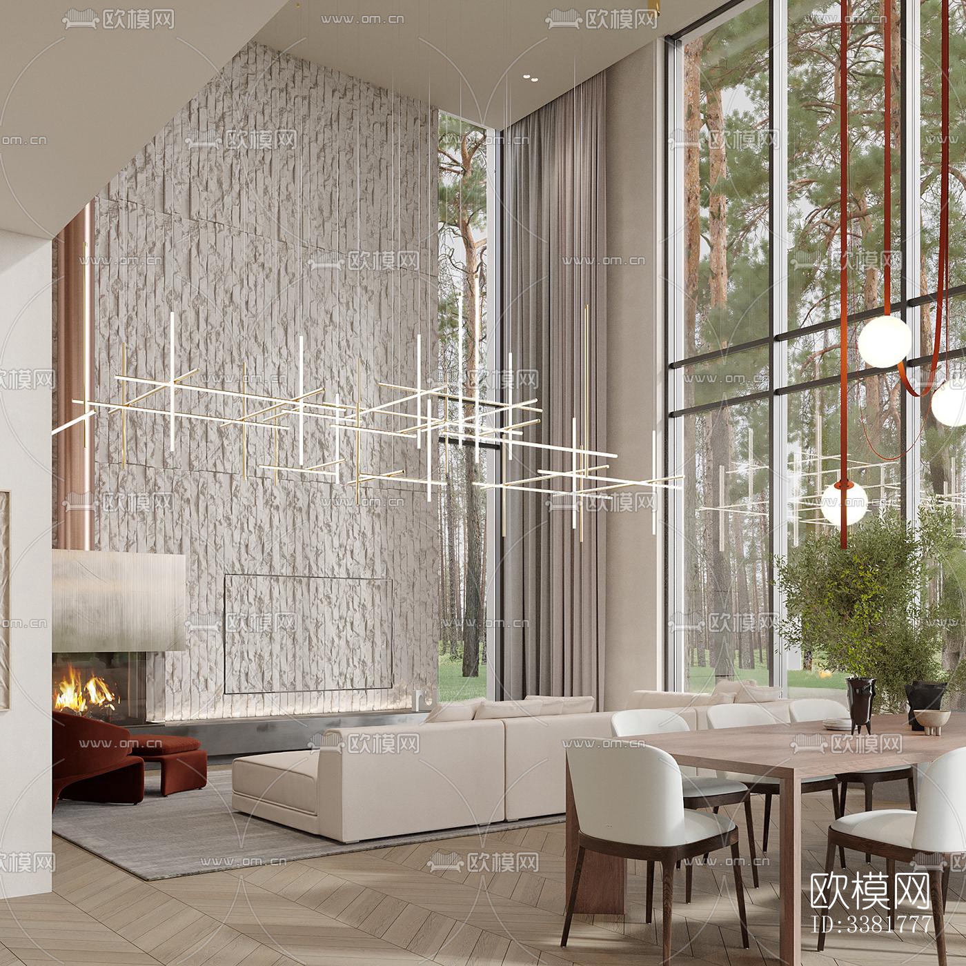 现代别墅效果图下载（渲染图6）