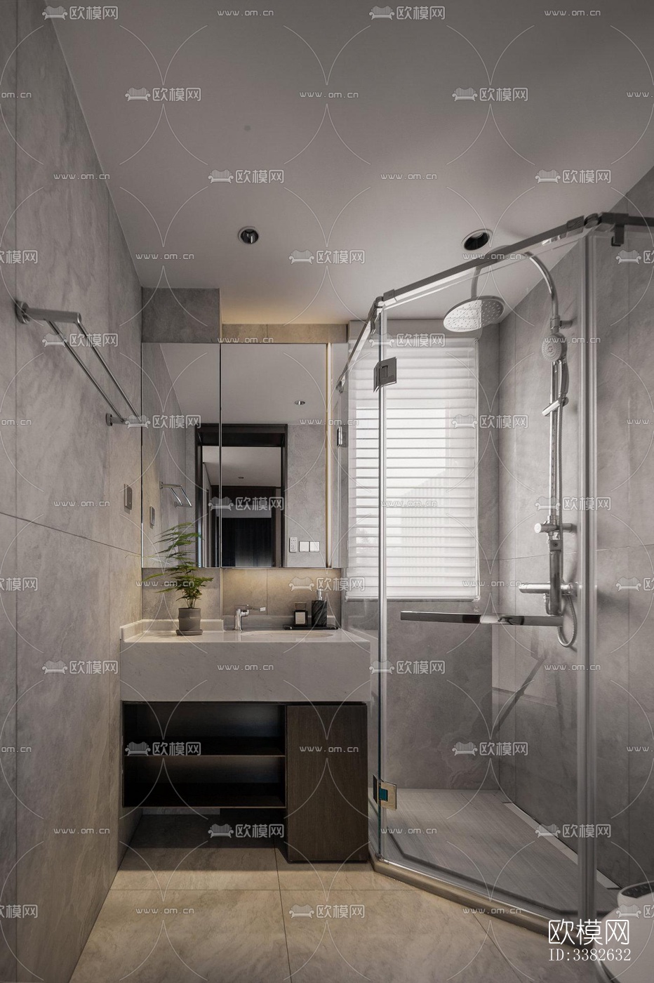 现代别墅效果图下载（渲染图14）