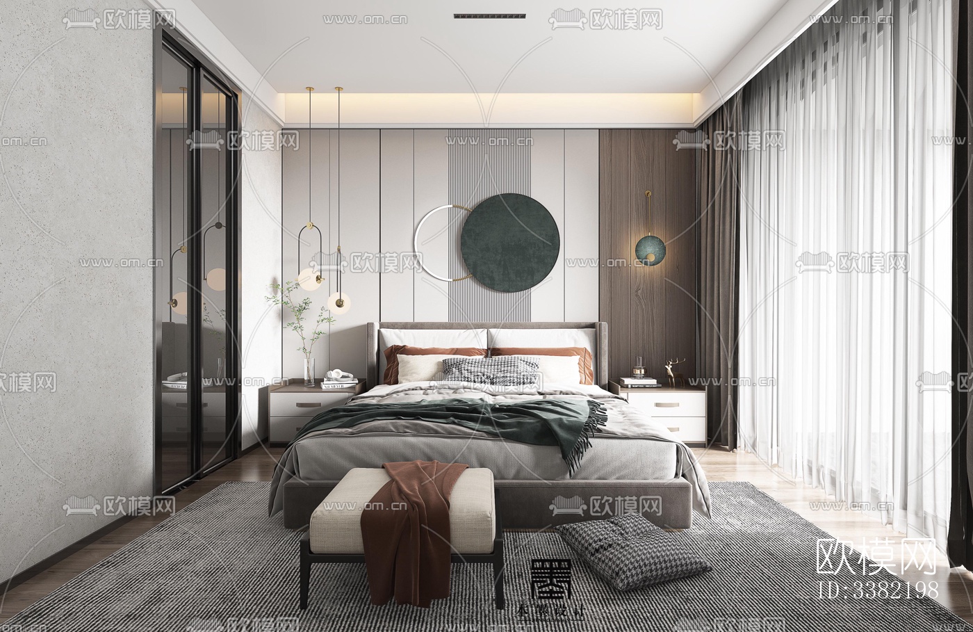 现代别墅效果图下载（渲染图10）