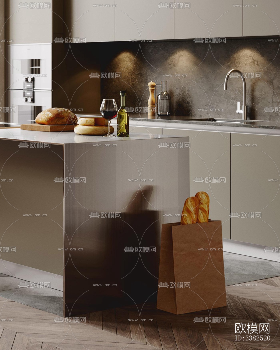 现代别墅效果图下载（渲染图9）