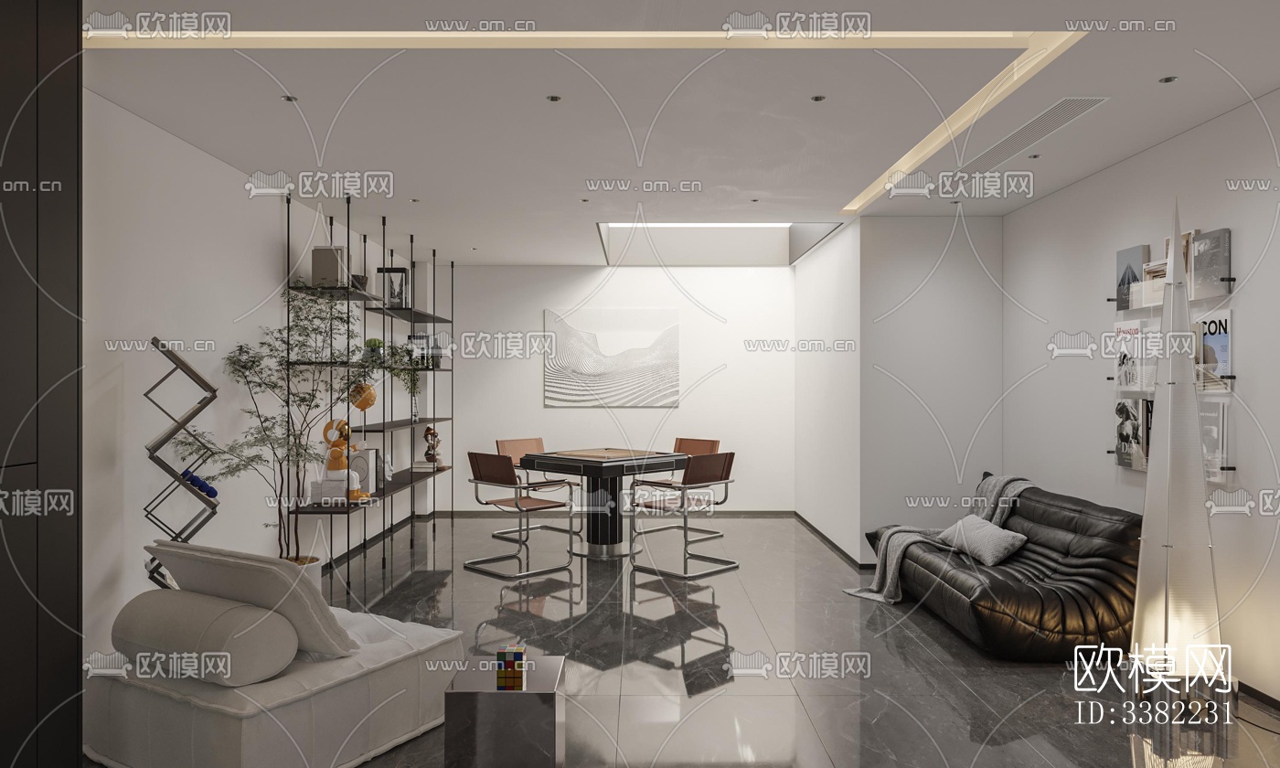 现代别墅效果图下载（渲染图10）