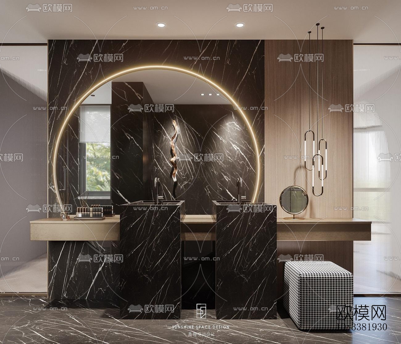 现代别墅效果图下载（渲染图6）