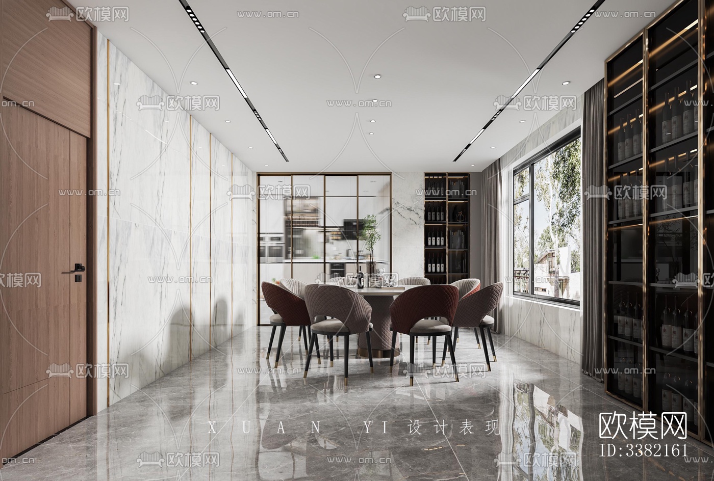 现代别墅效果图下载（渲染图2）