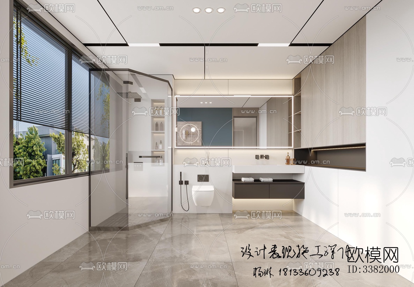 现代别墅效果图下载（渲染图6）