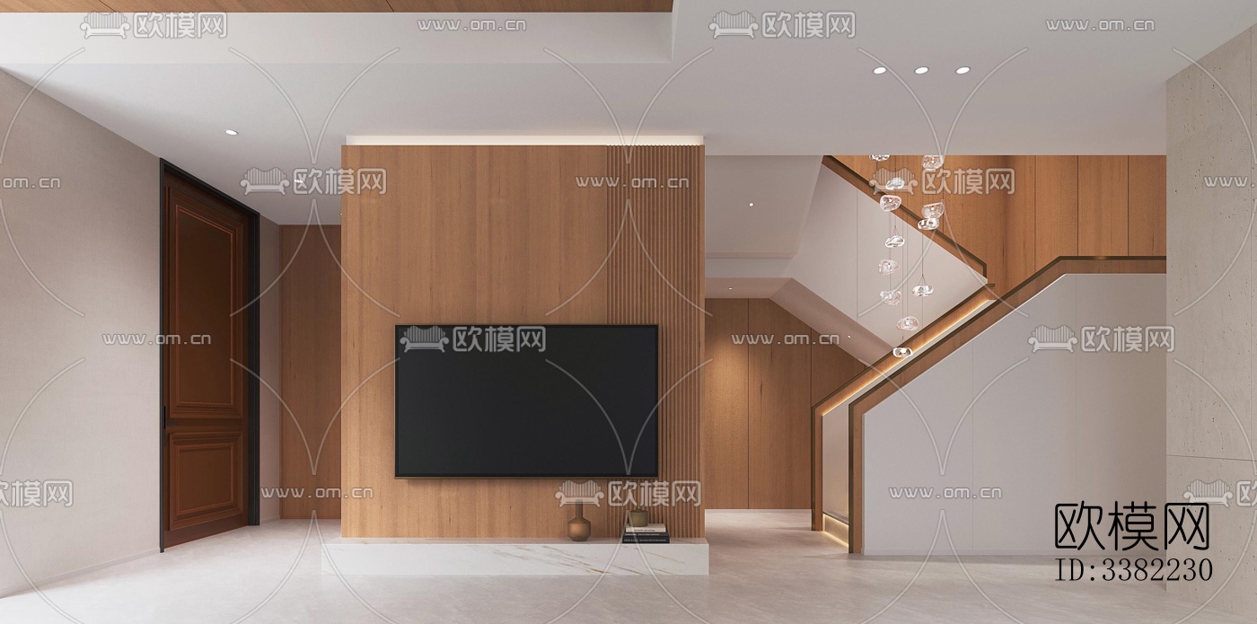 现代别墅效果图下载（渲染图5）