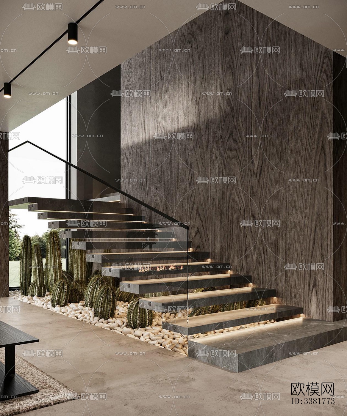 现代别墅效果图下载（渲染图16）