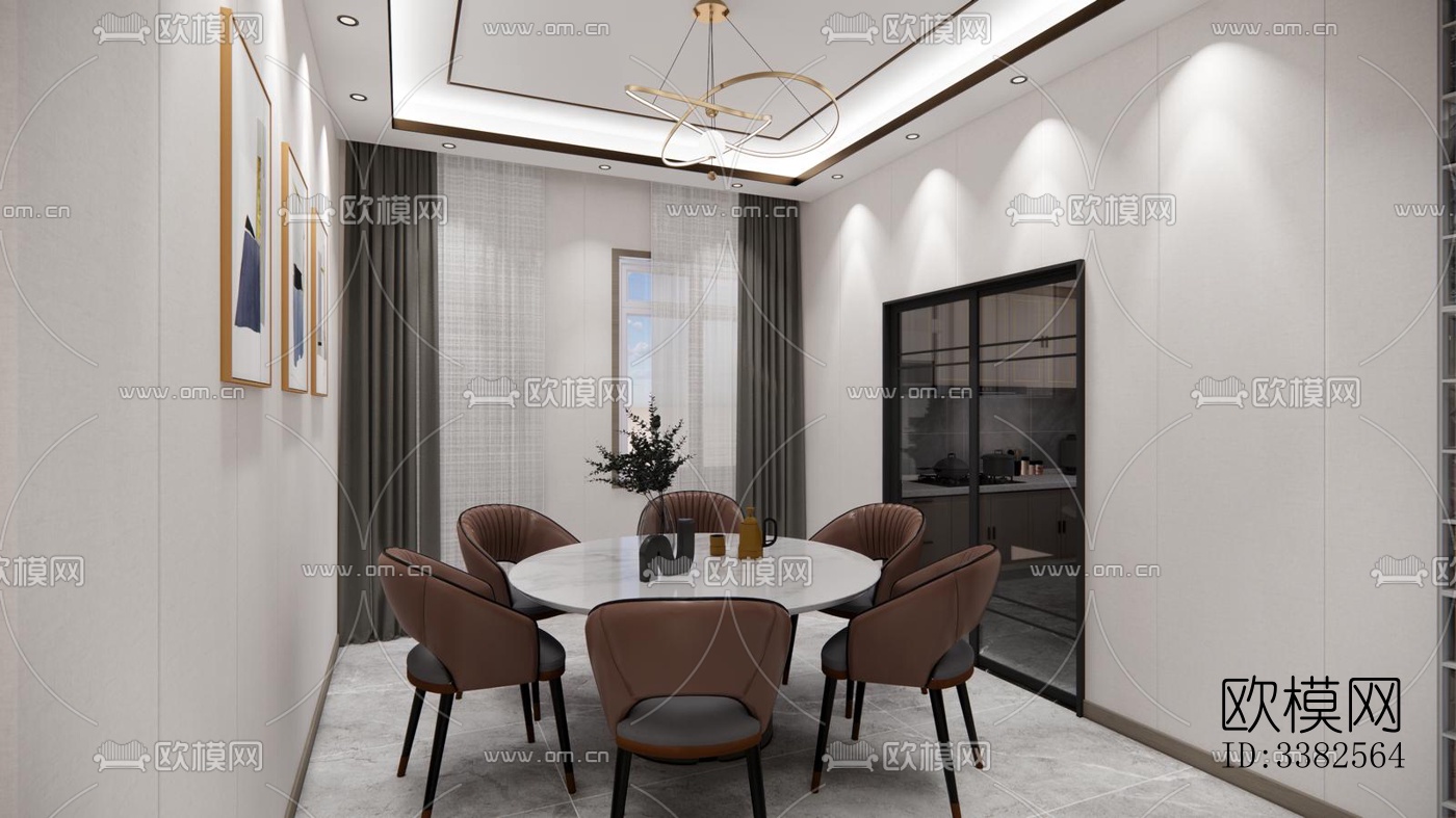 现代别墅效果图下载（渲染图7）