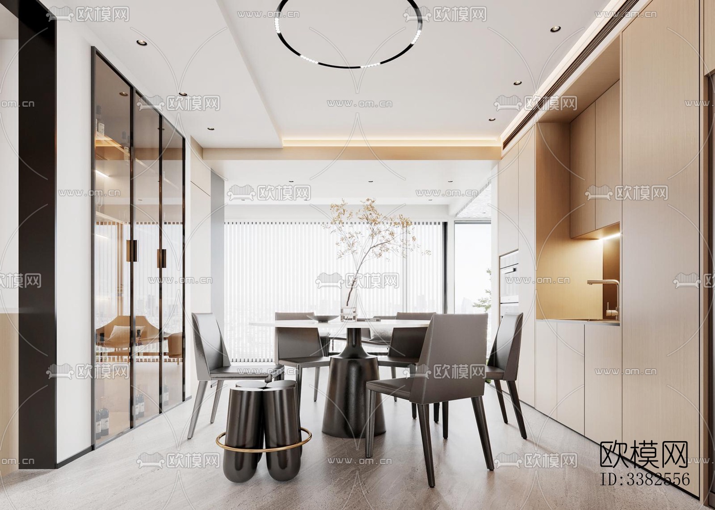 现代别墅效果图下载（渲染图2）