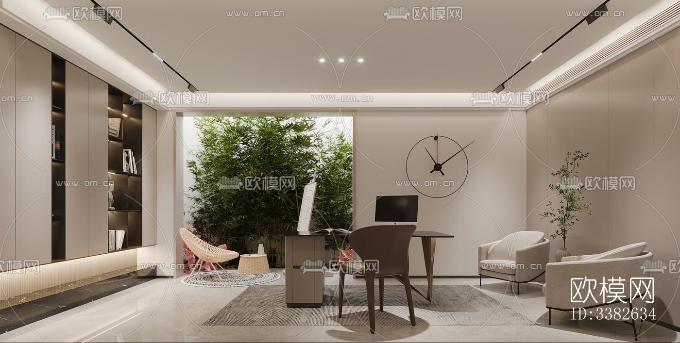 现代别墅效果图下载（渲染图16）