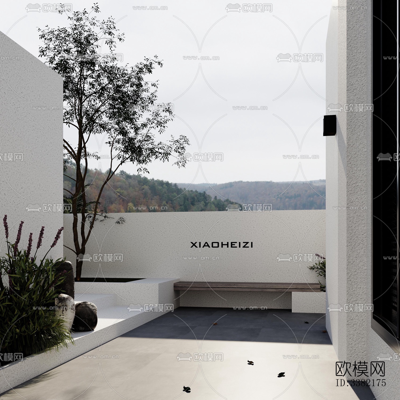 现代别墅效果图下载（渲染图6）