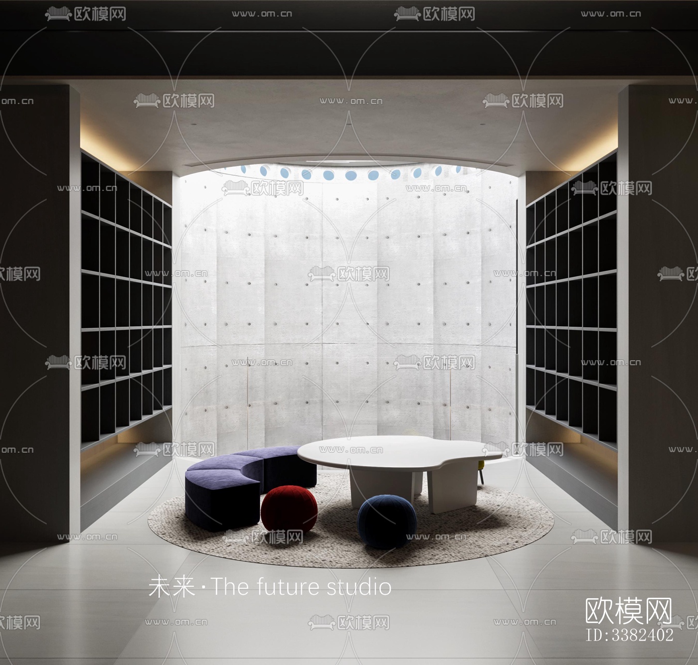 现代别墅效果图下载（渲染图14）