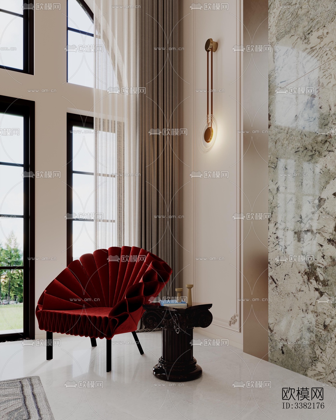 现代别墅效果图下载（渲染图9）