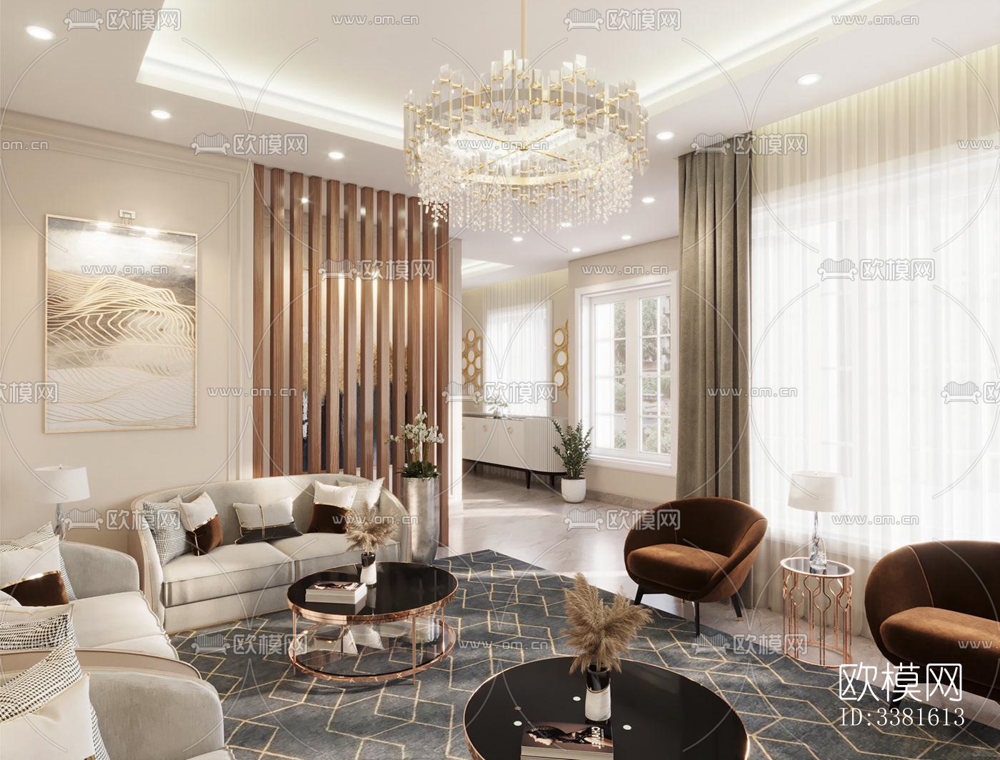 现代别墅效果图下载（渲染图5）