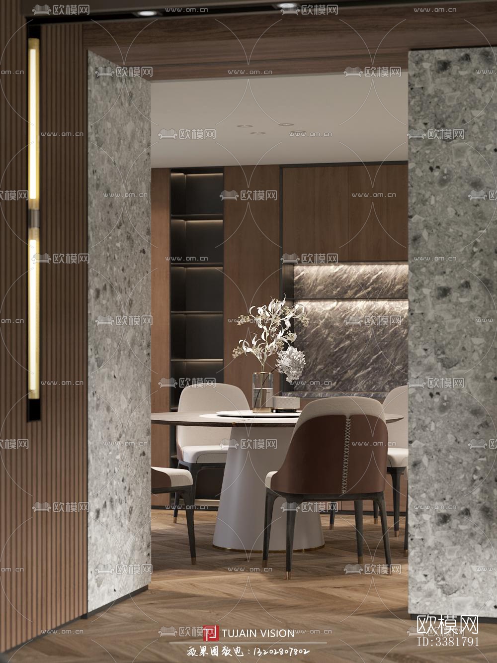 现代别墅效果图下载（渲染图9）