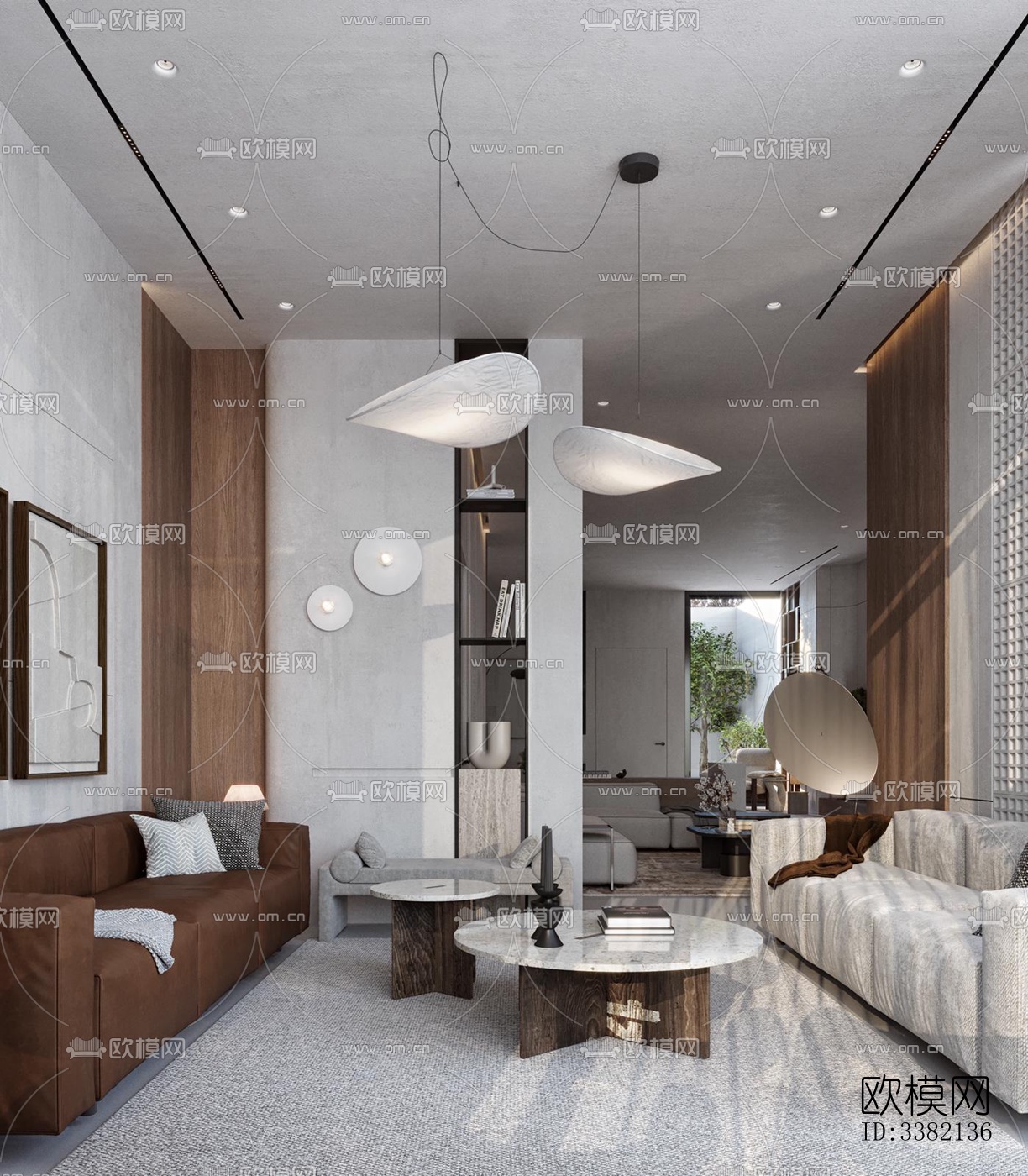 现代别墅效果图下载（渲染图5）