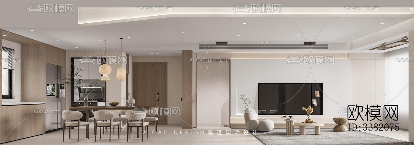 现代别墅效果图下载（渲染图10）