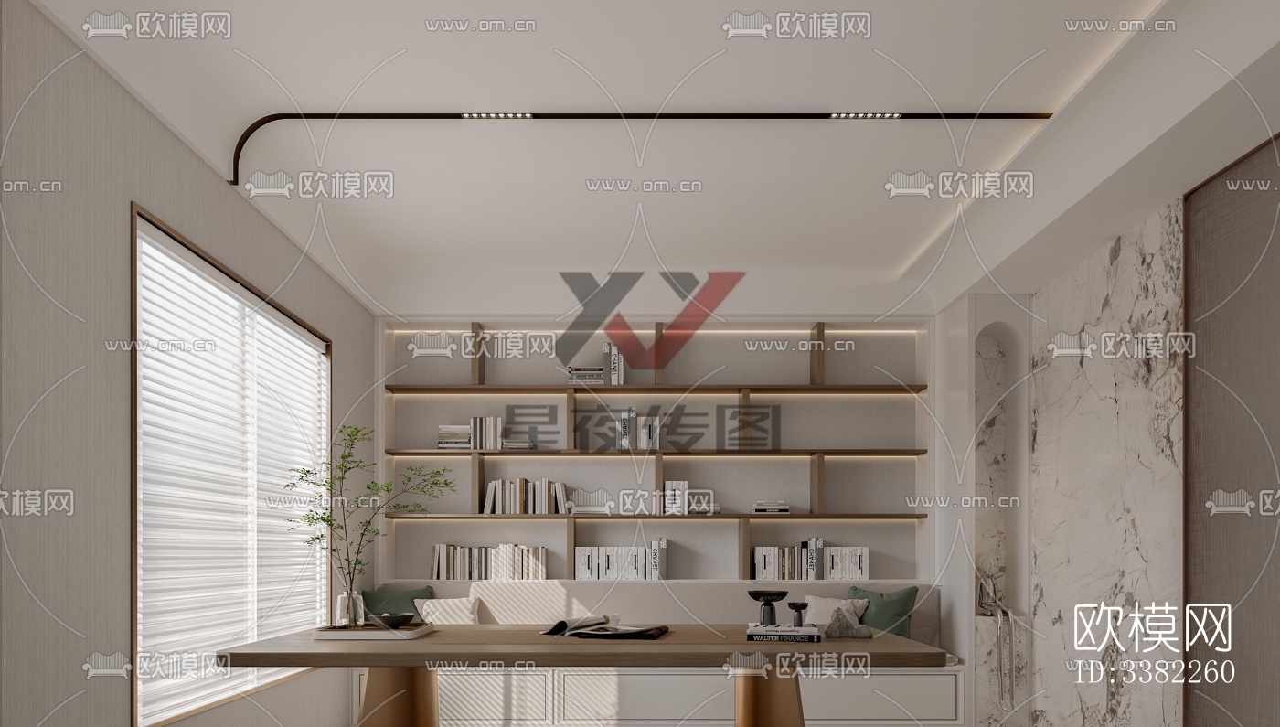 现代别墅效果图下载（渲染图4）