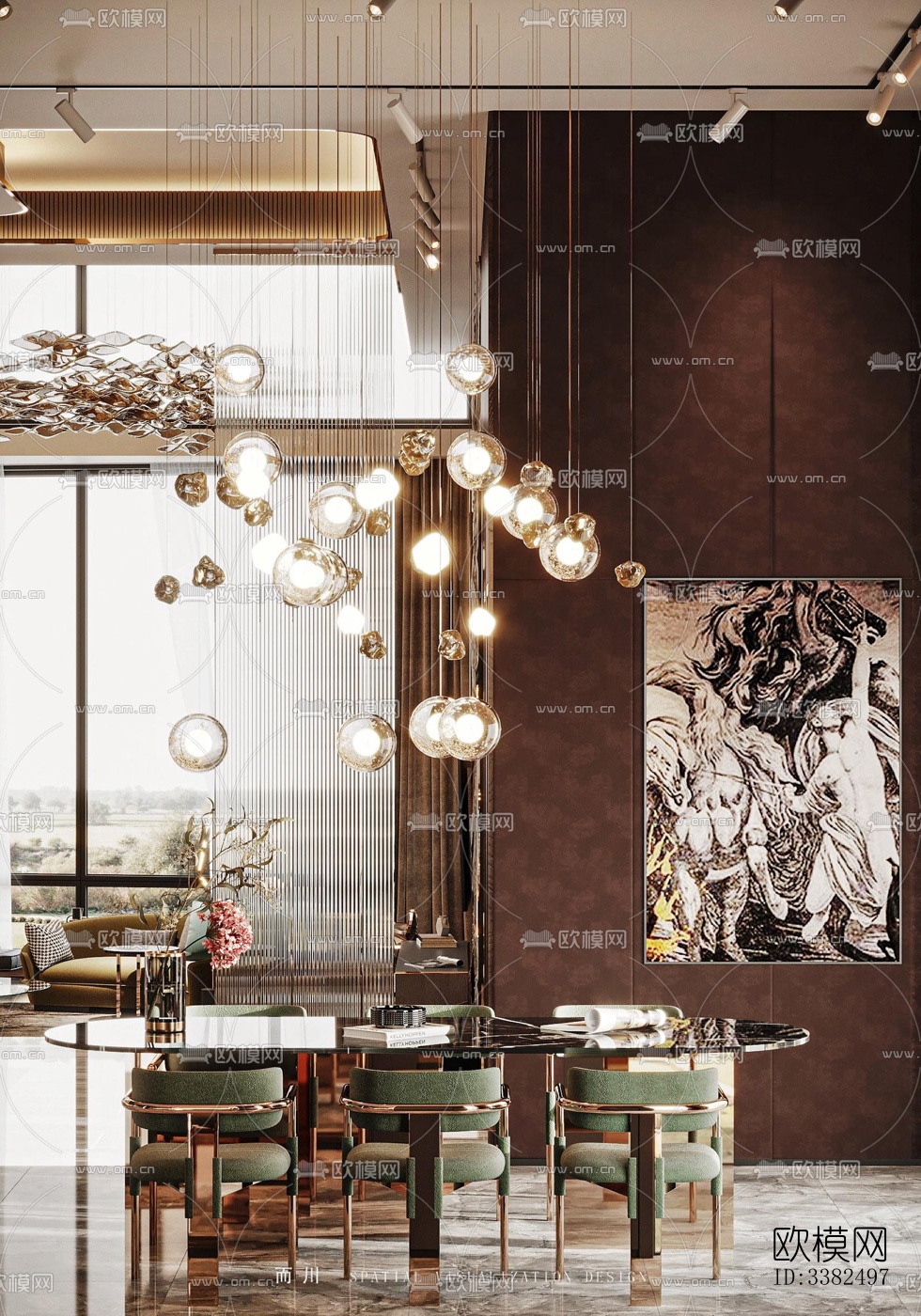 现代别墅效果图下载（渲染图8）